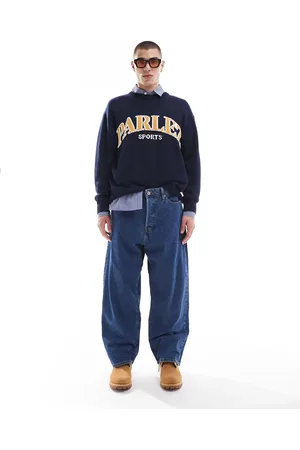 JACK & JONES Ron skater fit jeans in mid wash
