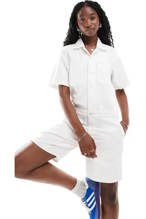 G-Star Painter short jumpsuit in off