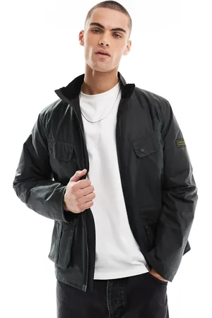 Barbour Re-duke wax jacket in sage