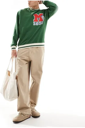 Only & Sons Loose fit trouser in light brown