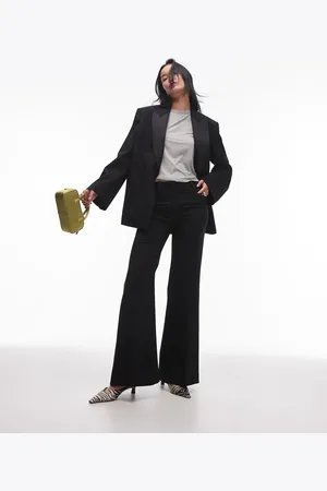 ARKET Co-ord tailored tuxedo kick flare trousers in