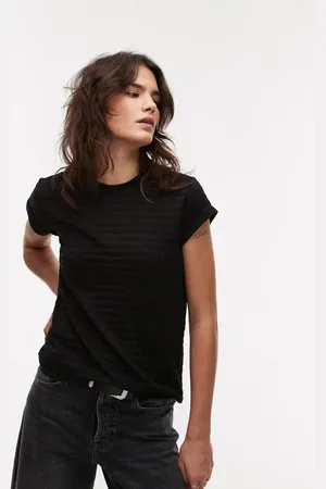 AllSaints Anna stripe t-shirt in