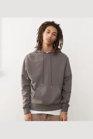 COLLUSION Hoodie in charcoal