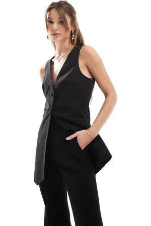 Miss Selfridge Longline waistcoat co ord in