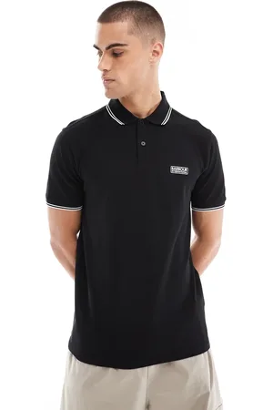 Barbour Evan tipped polo shirt in