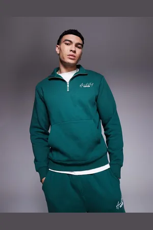 River Island Ame le nuit half zip sweatshirt co-ord in
