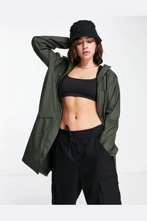 Rains 12020 unisex waterproof long jacket in