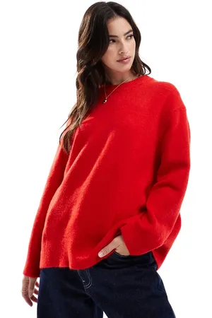 Stradivarius Soft touch round neck jumper in