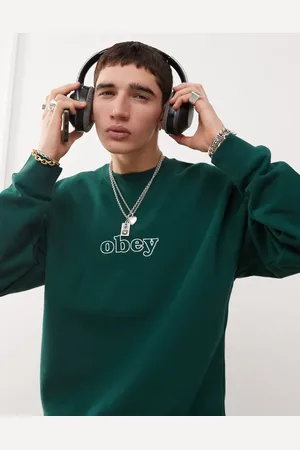 Obey Biggs logo sweatshirt in