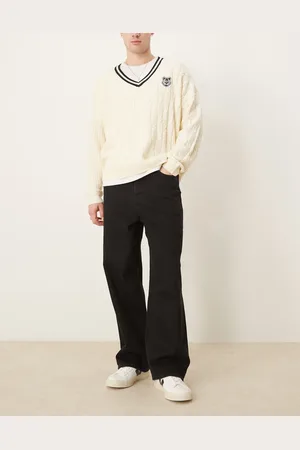 SELECTED Wide fit jeans in