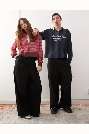 Reclaimed Unisex bermuda style trouser in