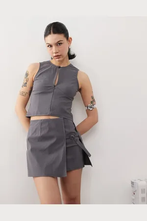COLLUSION Wrap skirt co-ord