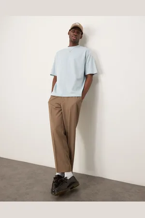 SELECTED Oversized heavy weight t-shirt in light