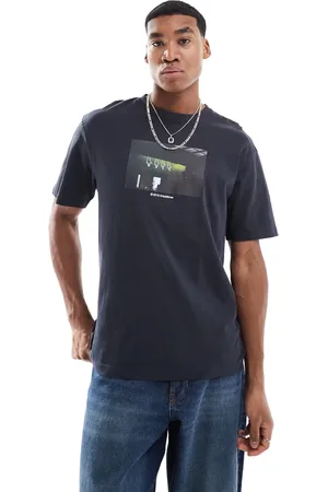 Only & Sons T-shirt with photo print in