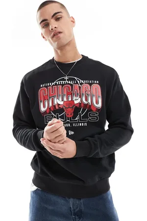 New Era Chicago Bulls motif sweatshirt in