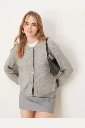 JDY Lightweight ribbed cardigan in