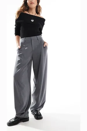 Stradivarius STR balloon tailored trousers in