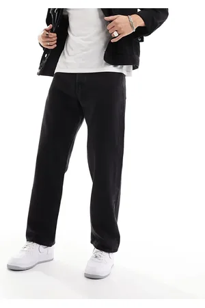 JACK & JONES Alex baggy fit rigid jeans in