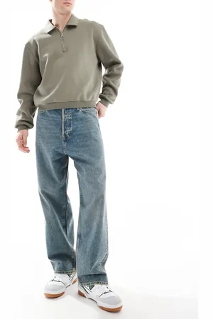 JACK & JONES Ron skater jeans in vintage wash