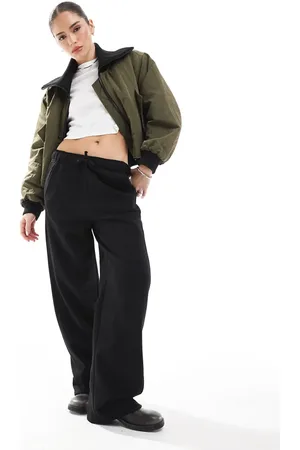 Pull&Bear Wide leg jogger in