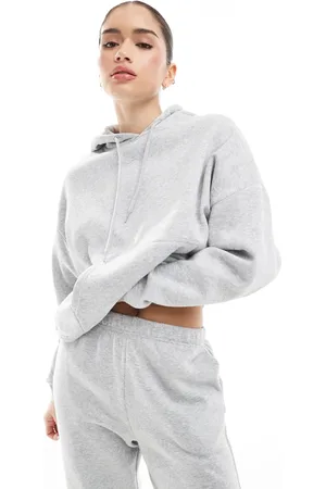 ONLY Hoodie co-ord in light melange