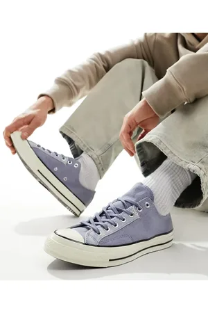 Converse Chuck 70 Ox suede and canvas trainers in dark