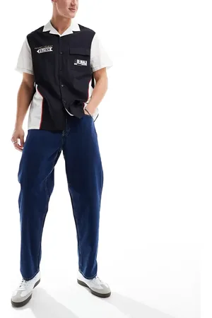 JACK & JONES Eddie loose rigid jeans in dark