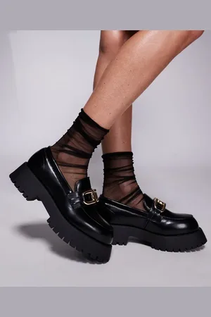 River Island Chunky loafer in
