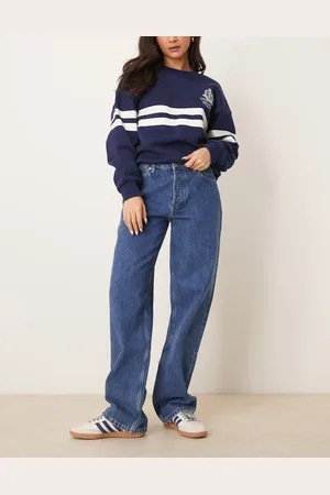 Calvin Klein 90s loose jeans in mid wash