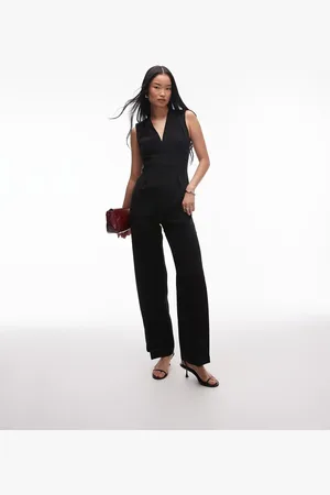 MANGO Structured jumpsuit in
