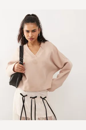 adidas Ballet v-neck sweat in