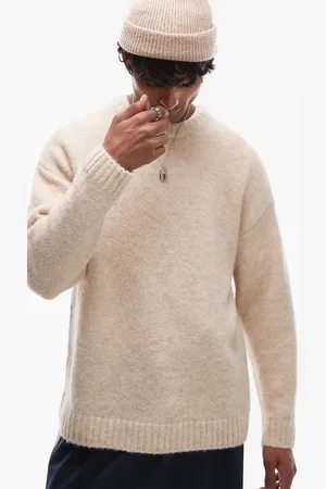 Topman Relaxed fit jumper in oatmeal