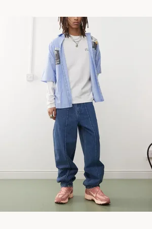 Karl Kani Straight leg jeans in mid wash