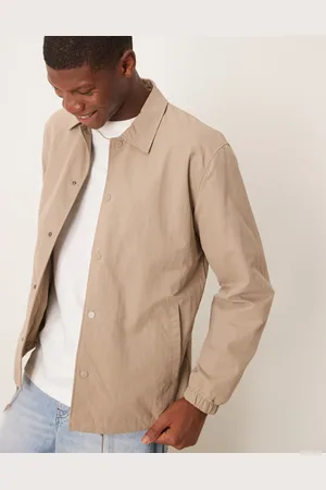 SELECTED Coach jacket in cream