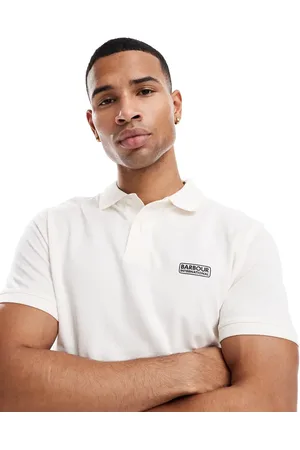 Barbour Essential polo shirt in off