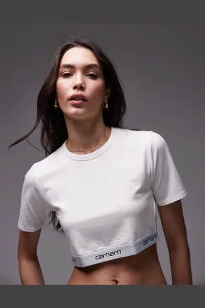 Carhartt Script crop top in