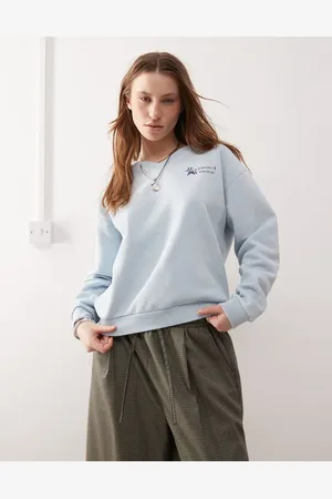 Reclaimed Neat fit v-neck sweatshirt in