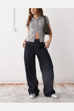Miss Sixty Wide leg denim jeans in darkwash