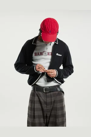 Dickies Lewistown striped knitted cardigan in