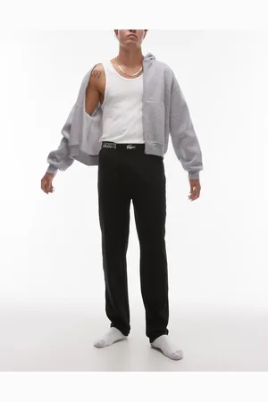 Lacoste Loungewear trousers in with waistband taping