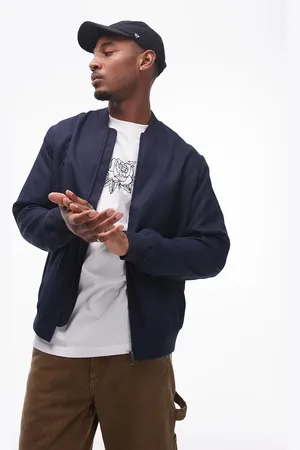 Topman Lightweight bomber jacket in