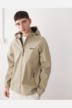 Dickies Ronan shell windbreaker jacket in light tan