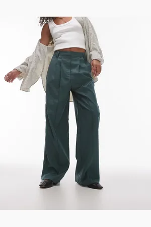 Topshop Co ord trouser in MGREEN