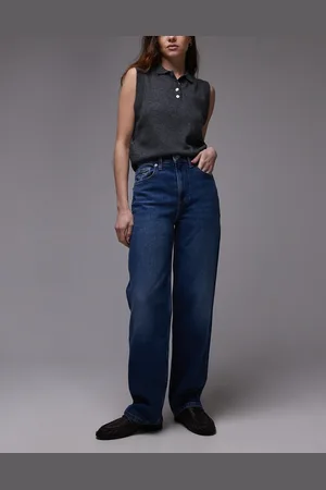 Tommy Hilfiger Layla slim straight jeans in dark wash