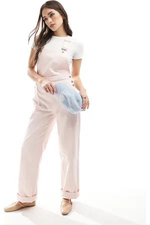 Miss Selfridge Denim dungarees in