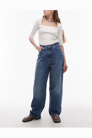 ARKET Amber barrel leg jeans in aged washed