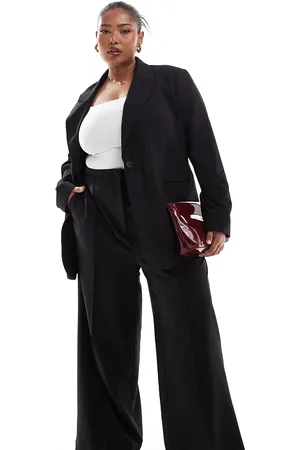 ASOS Curve tailored relaxed blazer in
