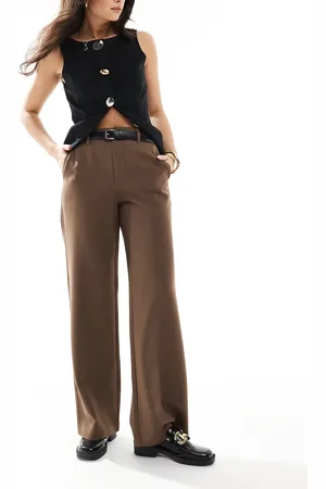 Stradivarius Belted tailored trouser in