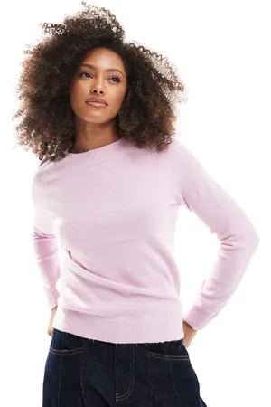 ONLY Crew neck jumper in light pink