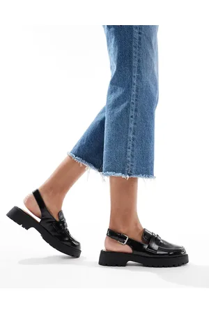 New Look Slingback chunky loafer in